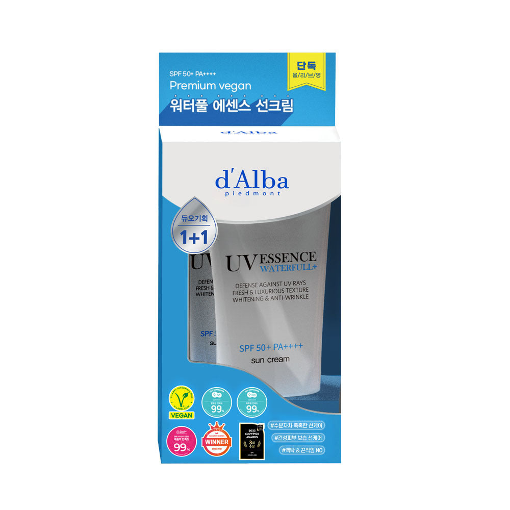 d'Alba Waterfull Essence Sun Cream Duo — 50 мл × 2