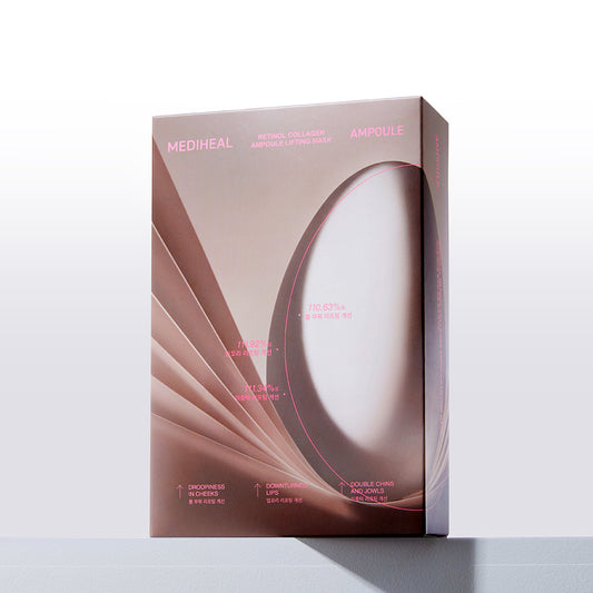 MEDIHEAL Retinol Collagen Contour Mask — ampoule / cream — 30 мл × 4