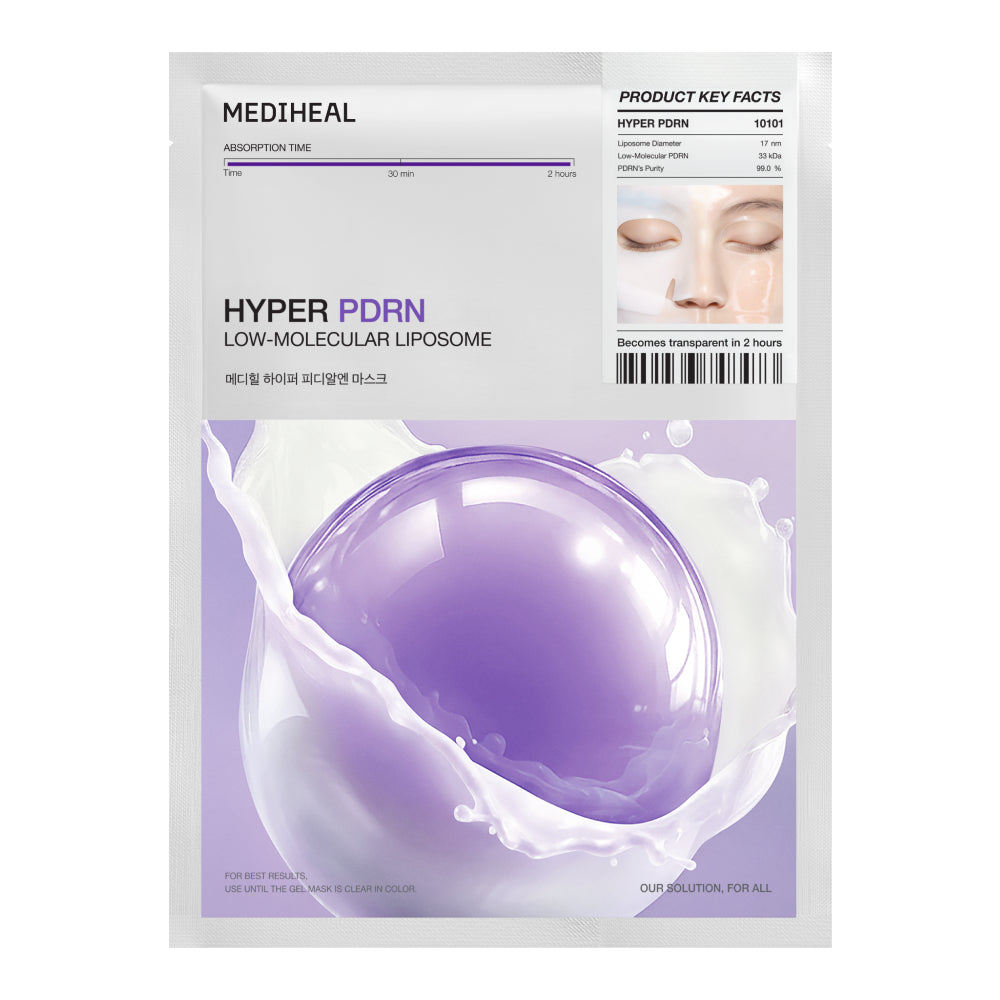 MEDIHEAL Hyper Gel Mask — 4 formulas / 10 sheets — 35 г × 10
