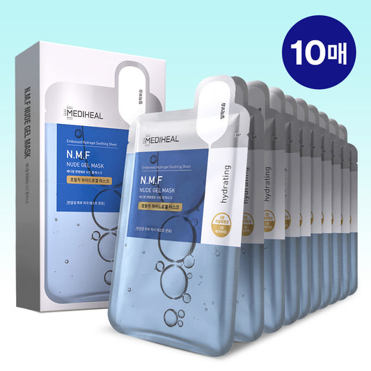 MEDIHEAL N.M.F Nude Gel Mask — 30 г × 10
