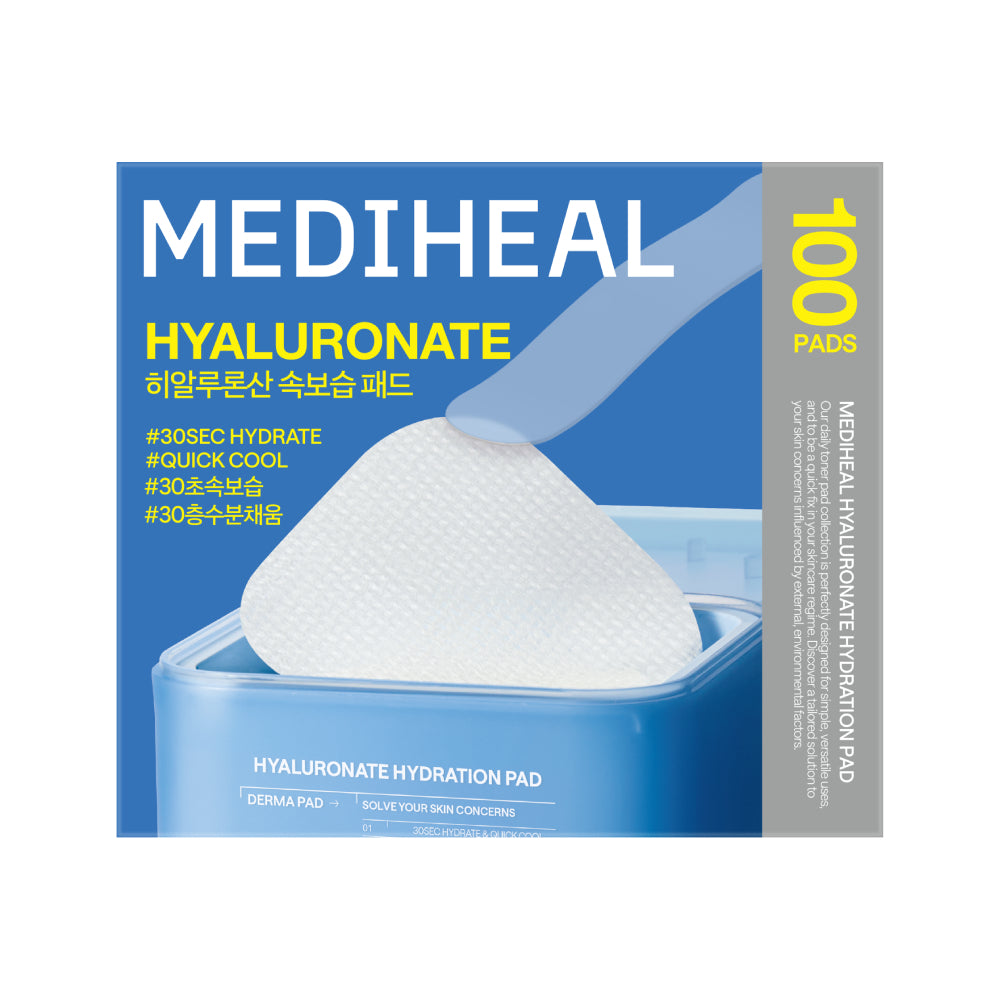 MEDIHEAL Derma Toner Pad — 7 formulas / 100 pads