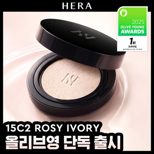 HERA Black Cushion Foundation + Refill — 15 г