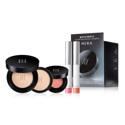 HERA Black Cushion Foundation + Refill — 15 г