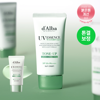 d'Alba Waterfull Green Tone-Up Sun Cream — 50 мл