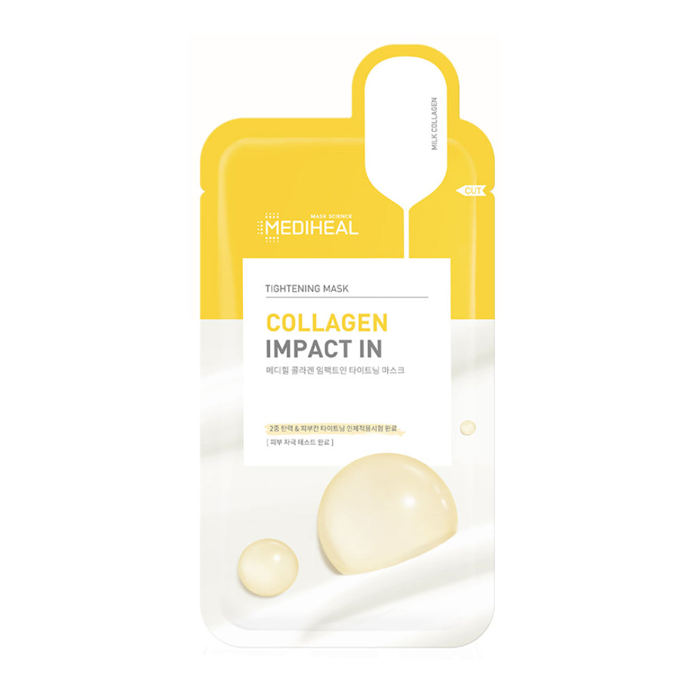 MEDIHEAL Tea Tree / Collagen Impact-In Mask — 22 мл × 10