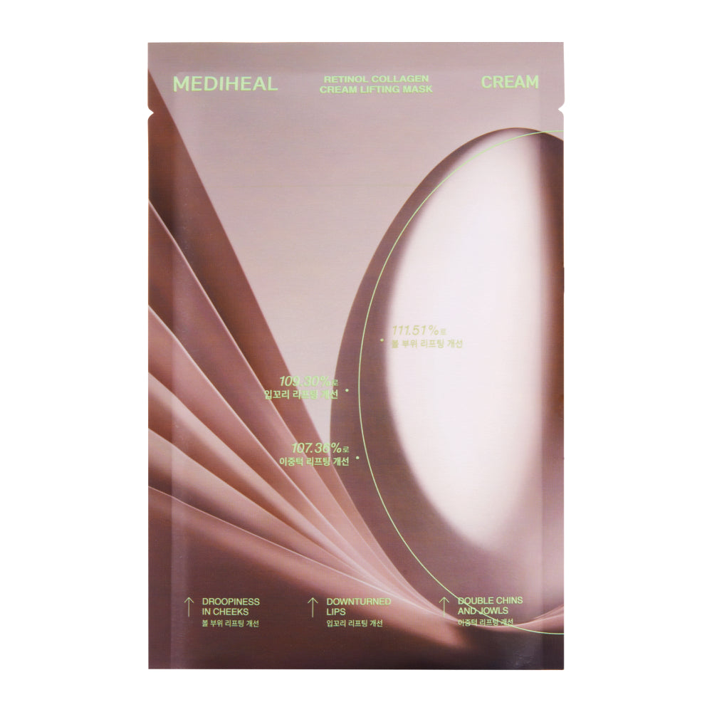 MEDIHEAL Retinol Collagen Contour Mask — 1 ширхэг — 30 мл × 1