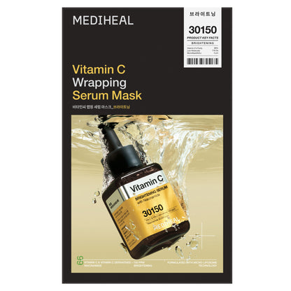 MEDIHEAL Wrapping Serum Mask — 10 sheets — 25 мл × 10