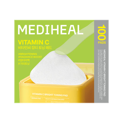 MEDIHEAL Derma Toner Pad — 7 formulas / 100 pads