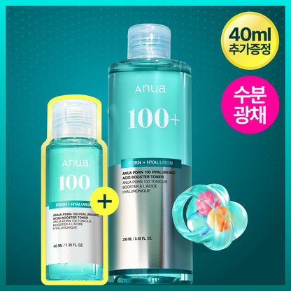 [Resin PICK] anuapialen 100 Hialuronic Aic Booster Toner 250ml plan (+ 40ml)