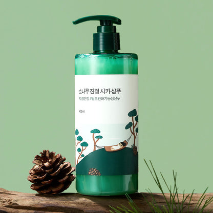 [Hair loss relief] Round wrap pine calm Sika shampoo 400ml
