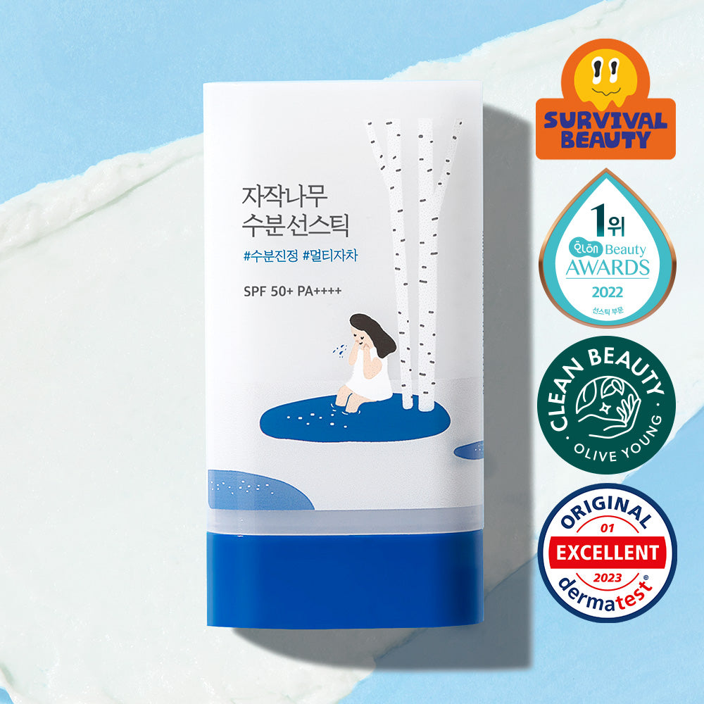[Instant cooling] Round wrap of the 17-year-old tree moisture line stick 19g