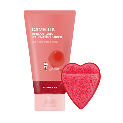 [9,900 won special] 150ml round wrap Camellias/Pine pack cleanzer planned (plus cleansing sea-based puff)