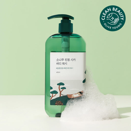 [Screw body] Round wrap pine calm car body washed 400ml