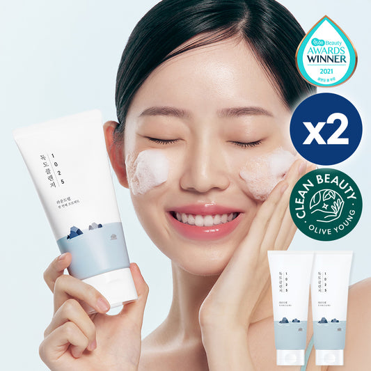 [Hypostimulation/weak acid] Round wrap 1025 Dokdo cleanzer 200ml + 200ml