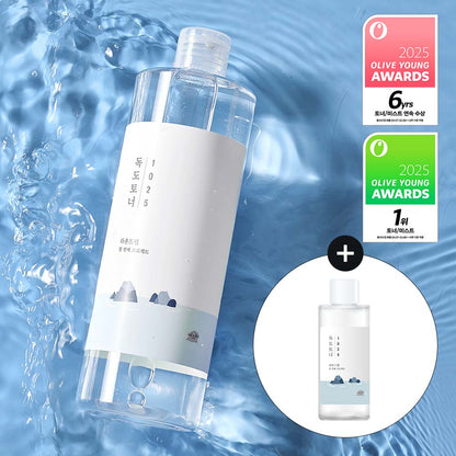 [Large capacity/First Class Toner] Round wrap 1025 Dokdo Toner 500ml plan (+ 100ml)