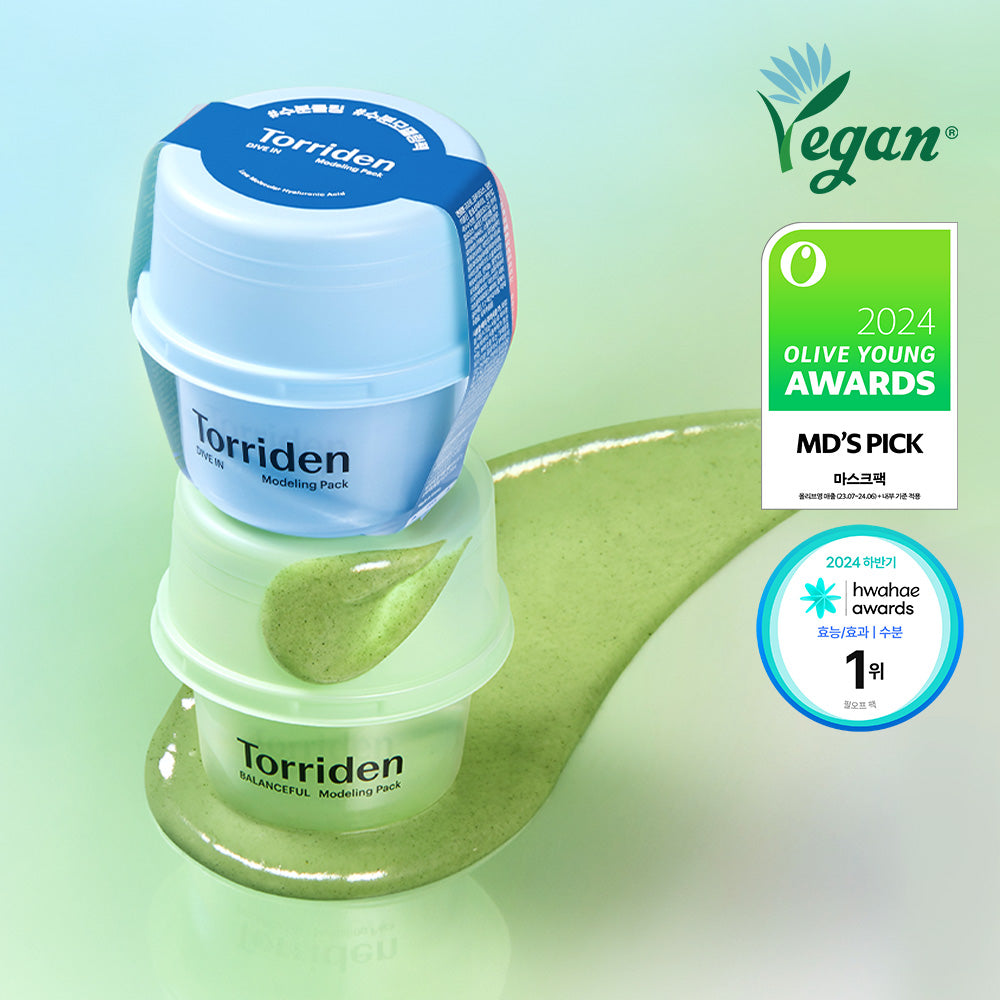 Torriden all-in-one modeling pack 2 species (Hyaluronic acid/Sica)