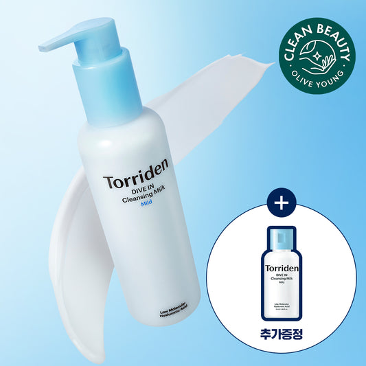 Torriden-in-the-low-molecular-hialuronic acid cleansing milk 200ml planned (+ 55ml)