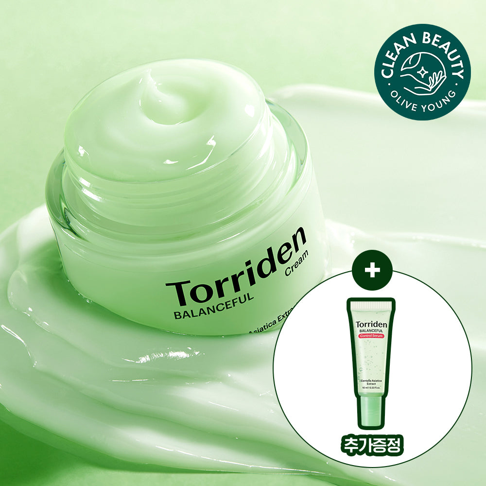 [Exclusive] Torriden Balance Full Sooka Soothe Cream 80ml Planning (Serum 10ml)