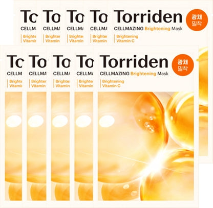 [1st place mask] Torriden sheet mask 10 sheets 4 kinds (moisture/calm/lightening/phied)
