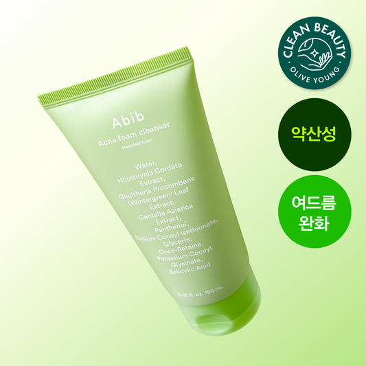 [Weak acid hypostimulation] 150ml of iVb AKneform cleanseor chompom