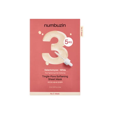 [5] Number 1-5 of 5 types of mask packs 1-5