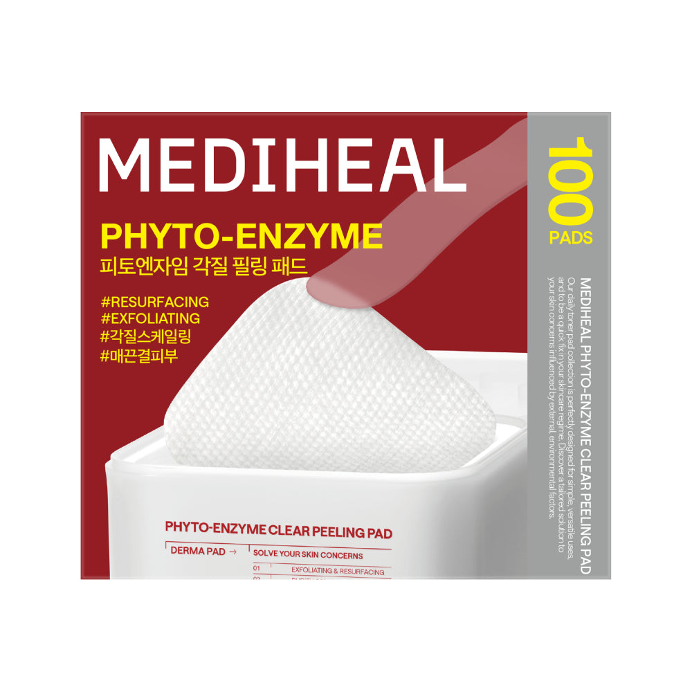 MEDIHEAL Derma Toner Pad — 7 formulas / 100 pads