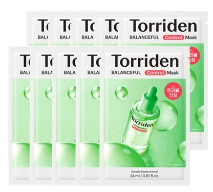 [1st place mask] Torriden sheet mask 10 sheets 4 kinds (moisture/calm/lightening/phied)