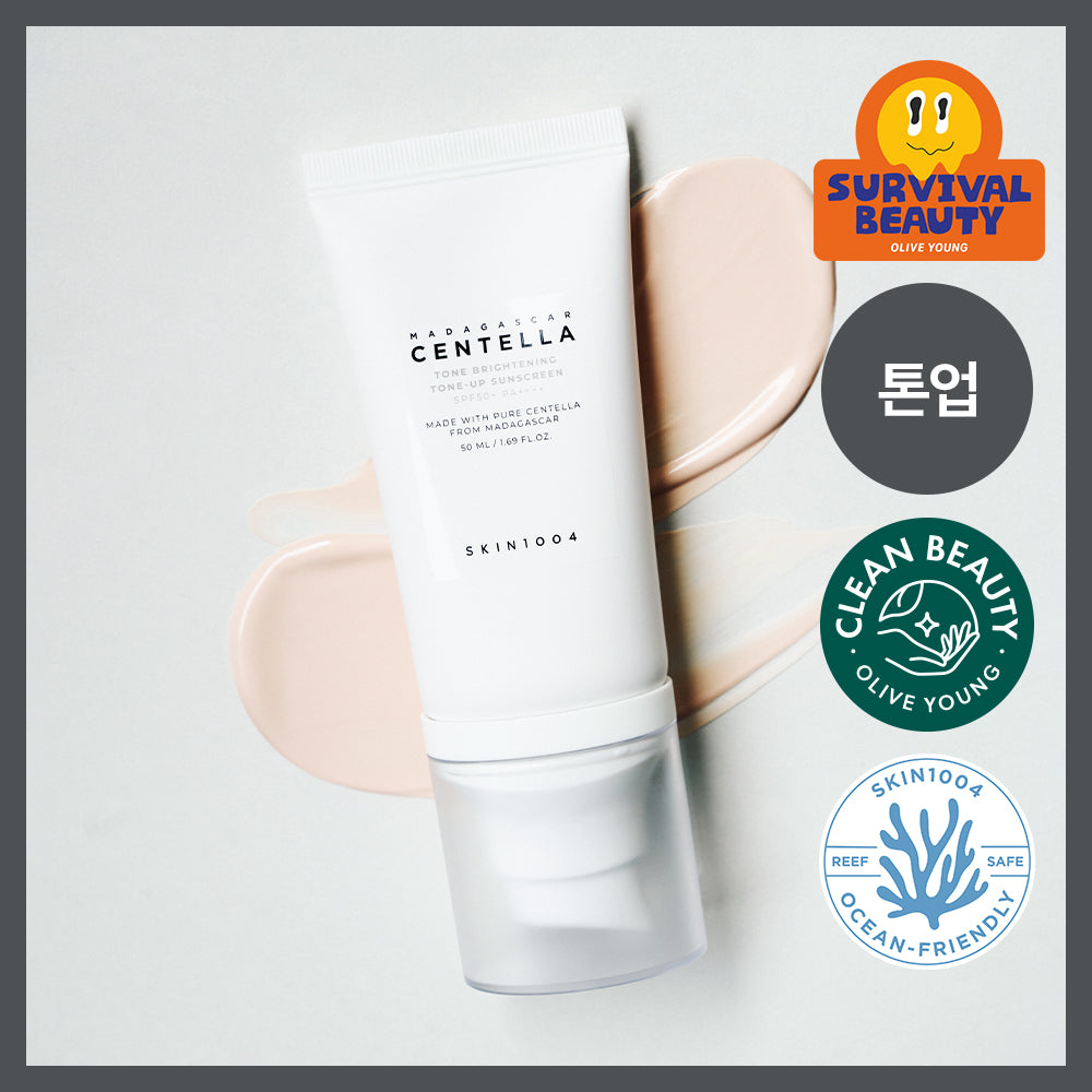 [Ton-up sun cream] Skin 1004 Magas Sentelaton-toned-up sun screen 50ml