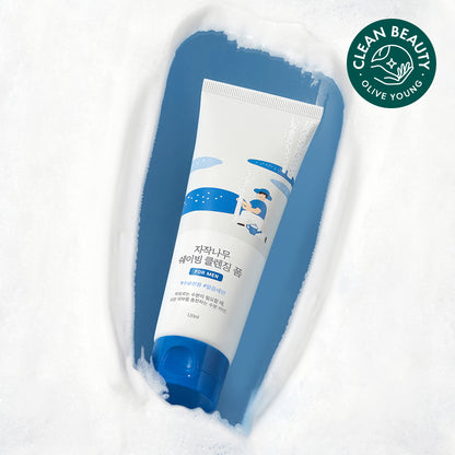 [Wash wash wash] 120ml round wrap four man shave wood shaving Cleansing Foam