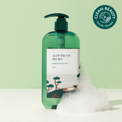 [Screw body] Round wrap pine calm car body washed 400ml