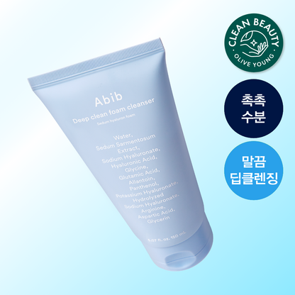 [Weak alkaline] 150ml of bib deep clean foam cleanzer moisture seonraluron foam