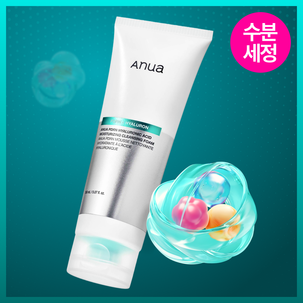 [Resin pick/moisture tap] 150ml of anuaphial dialenhialuronic acid moisture Cleansing Foam